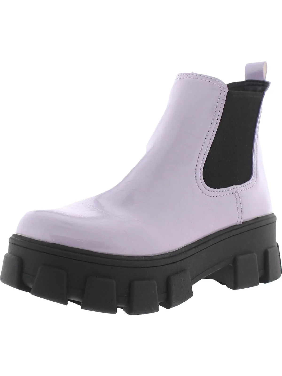 Darielle Womens Padded Insole Platform Ankle Boots