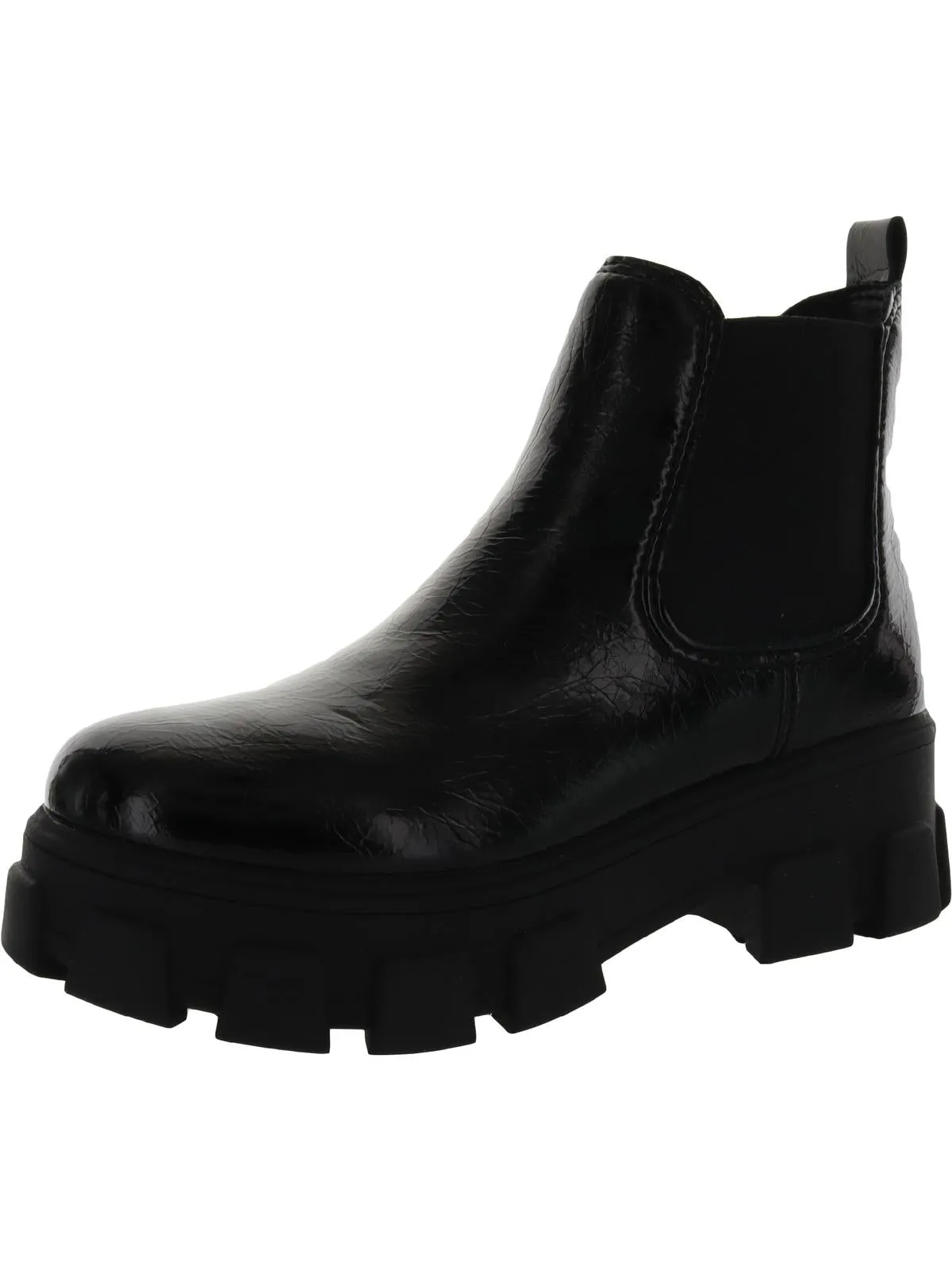 Darielle Womens Padded Insole Platform Ankle Boots