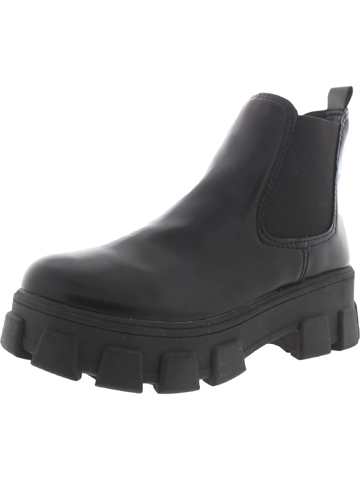 Darielle Womens Padded Insole Platform Ankle Boots