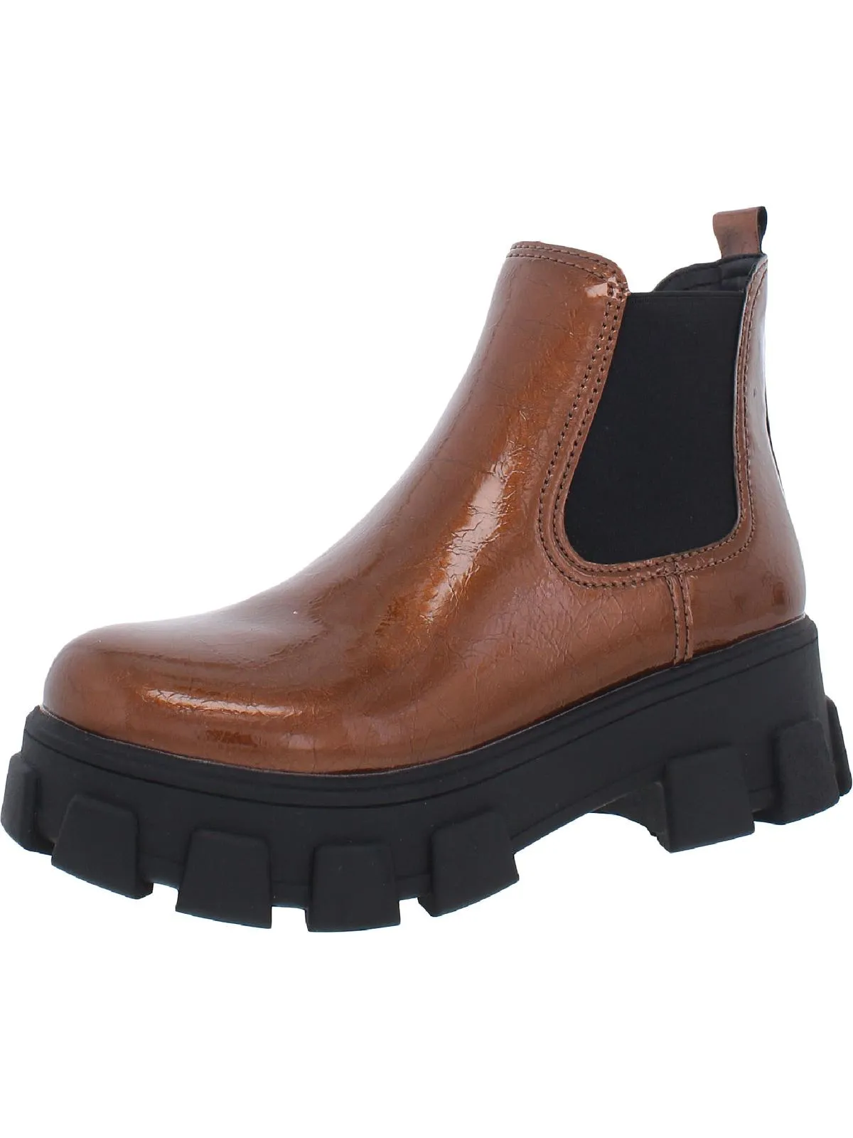Darielle Womens Padded Insole Platform Ankle Boots