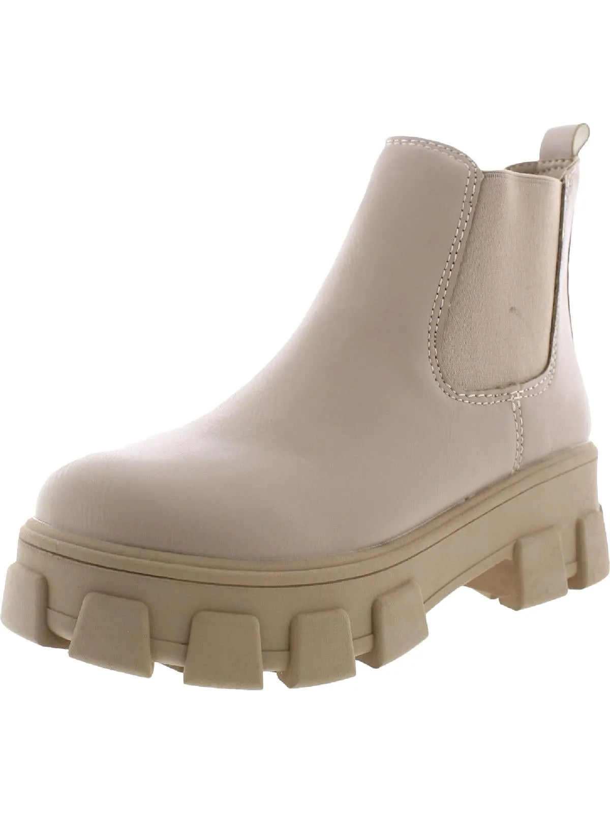 Darielle Womens Padded Insole Platform Ankle Boots
