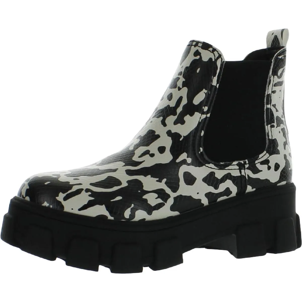 Darielle Womens Padded Insole Platform Ankle Boots