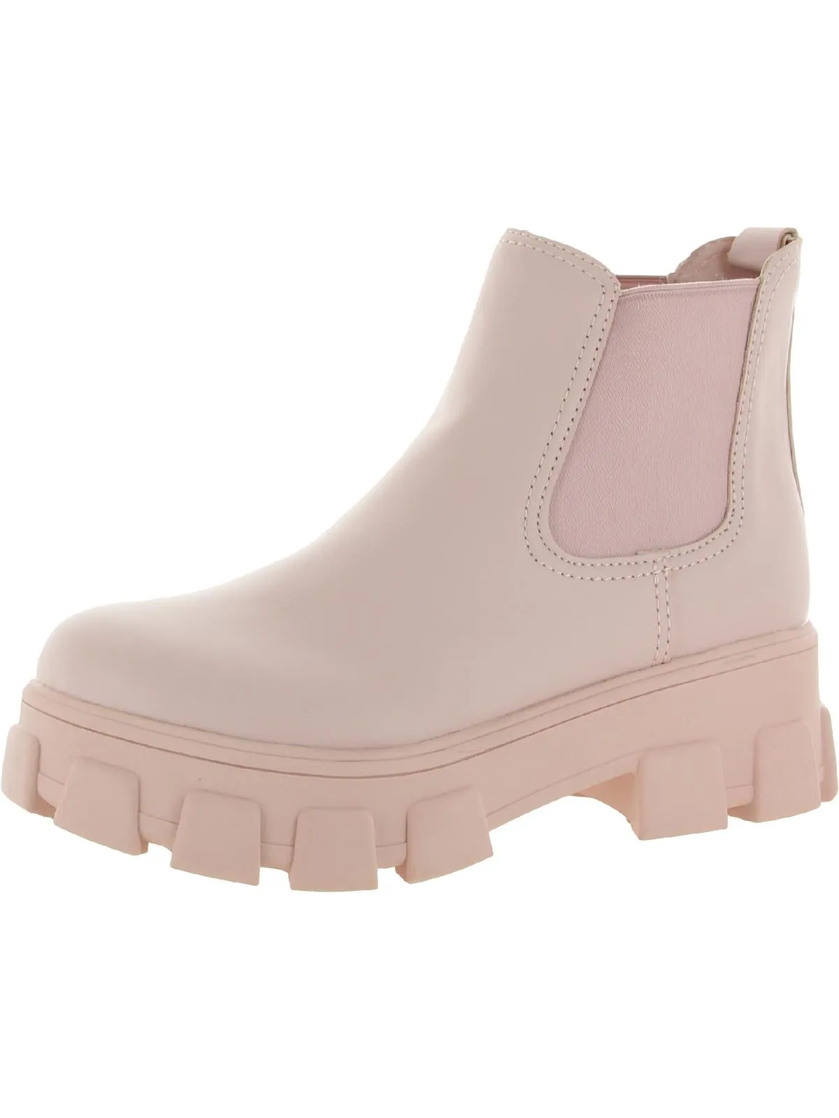 Darielle Womens Padded Insole Platform Ankle Boots