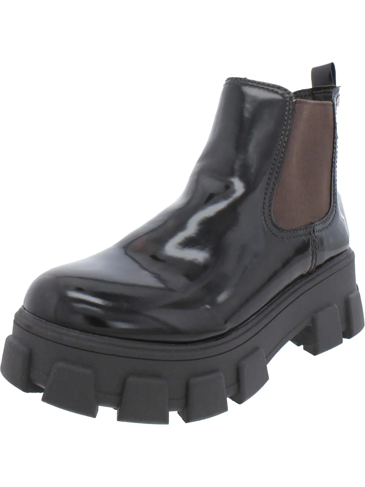 Darielle Womens Padded Insole Platform Ankle Boots