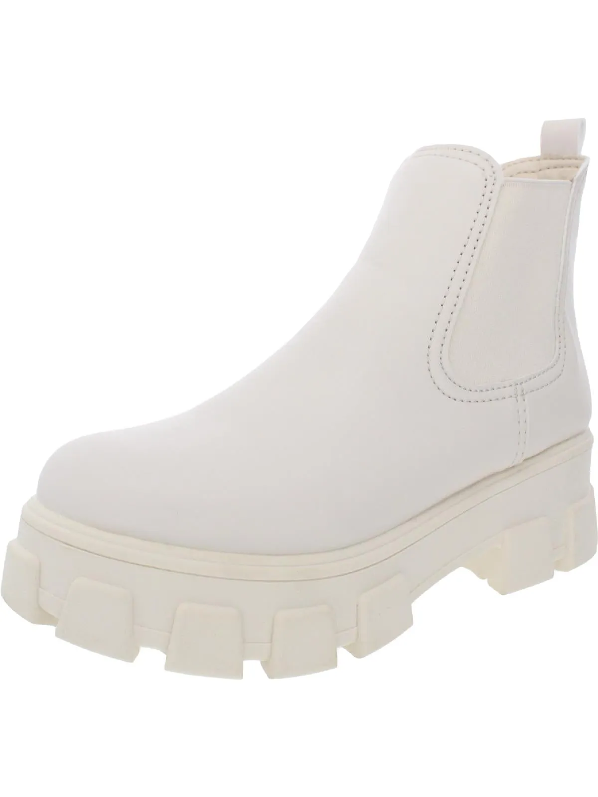 Darielle Womens Padded Insole Platform Ankle Boots