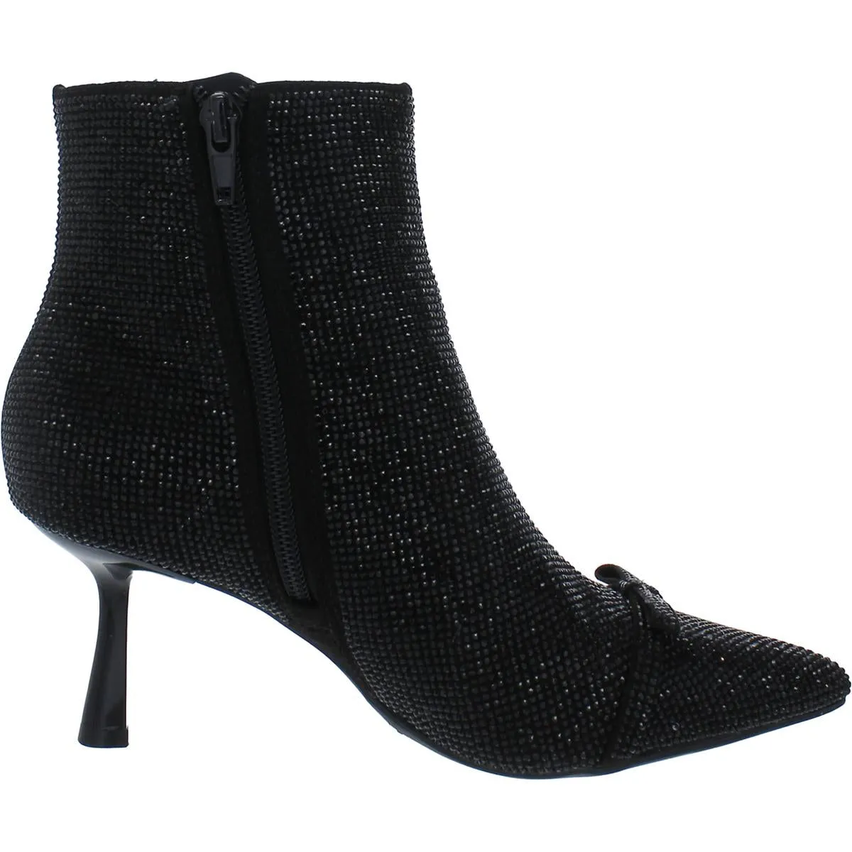 Delphia Womens Embellished Heels Ankle Boots