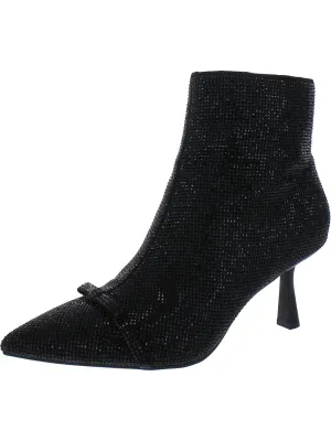 Delphia Womens Embellished Heels Ankle Boots