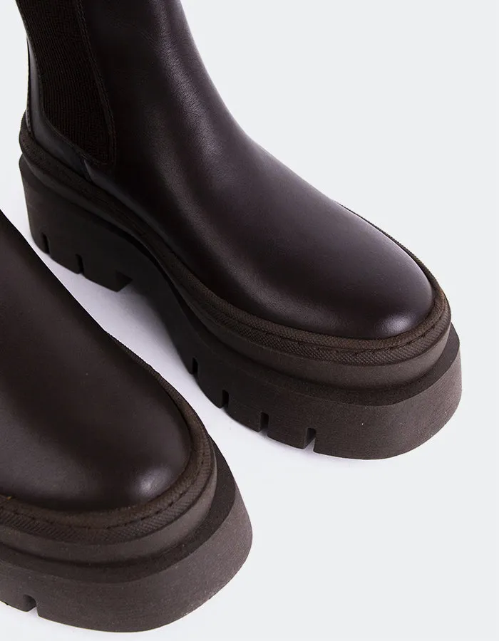 Delya Brown Leather