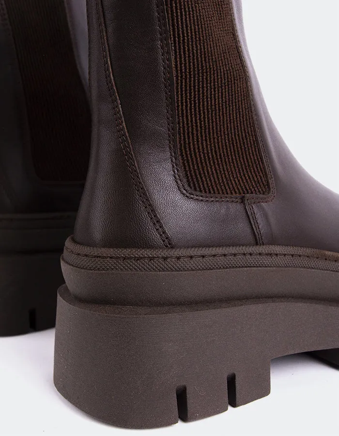 Delya Brown Leather