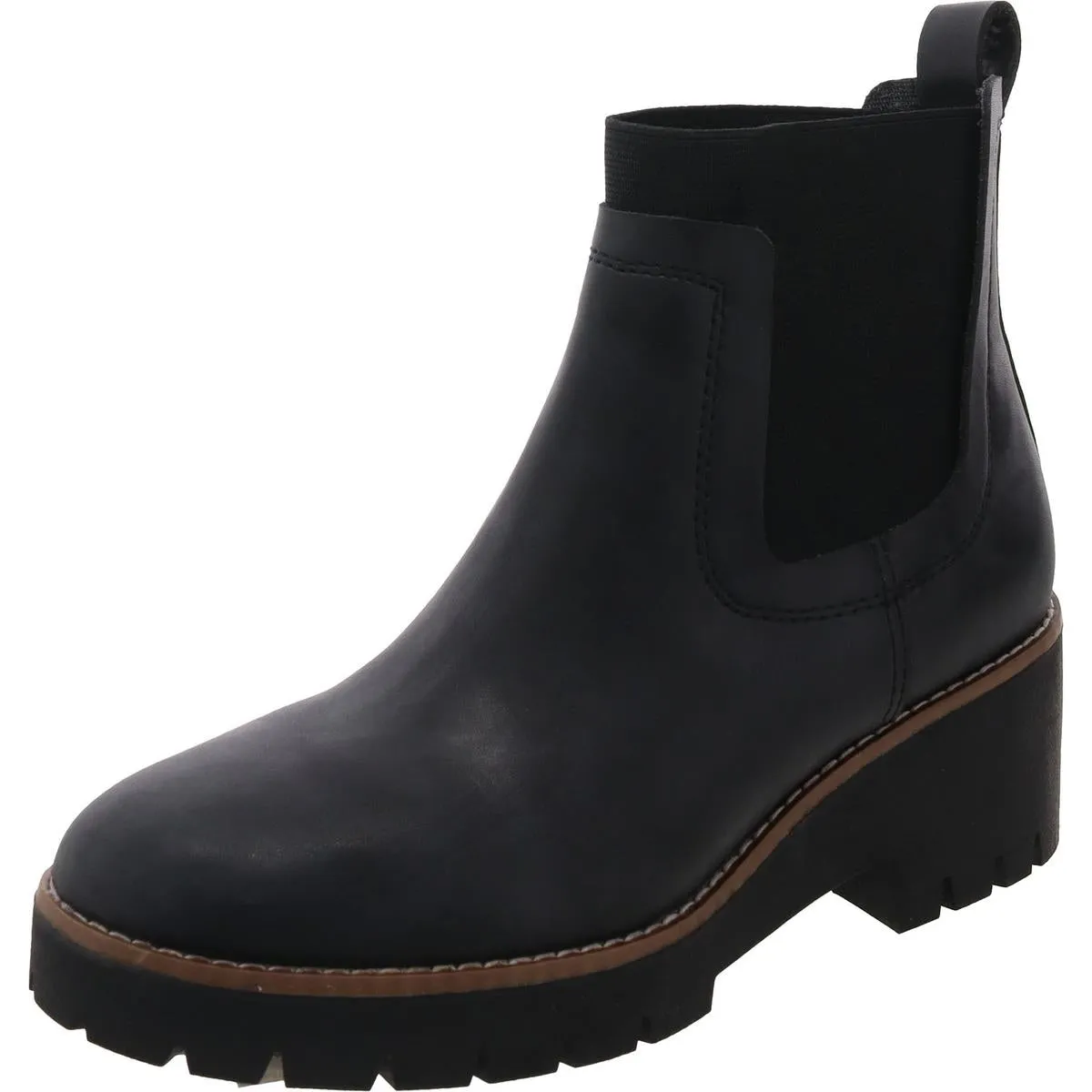 Demi Womens Suede Waterproof Chelsea Boots