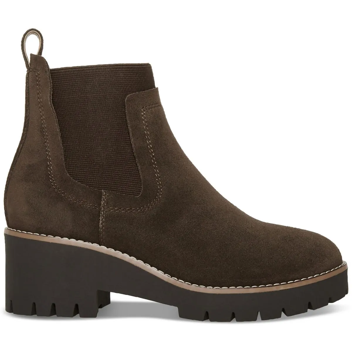 Demi Womens Suede Waterproof Chelsea Boots