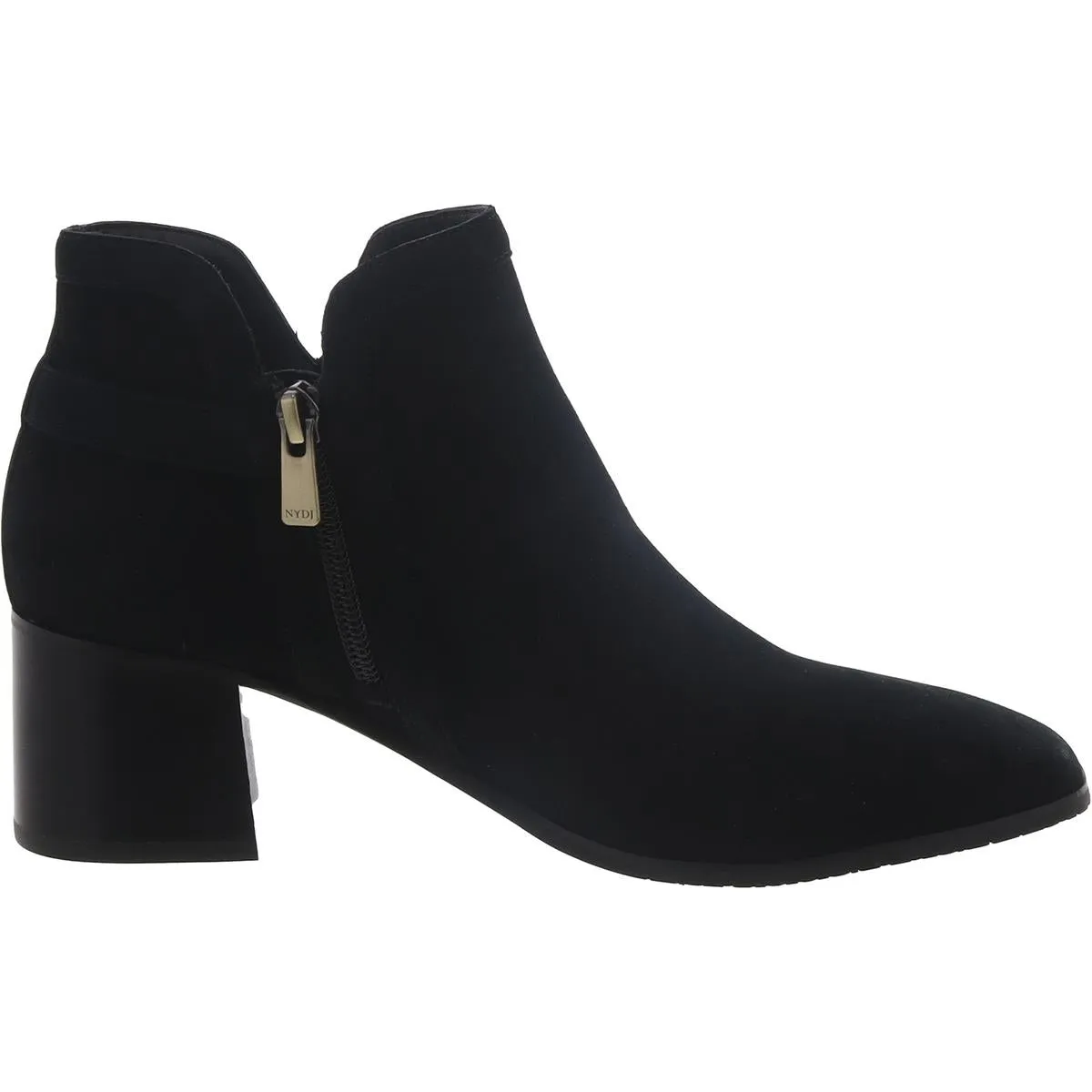 Denisgo Womens Faux Suede Block Heel Ankle Boots