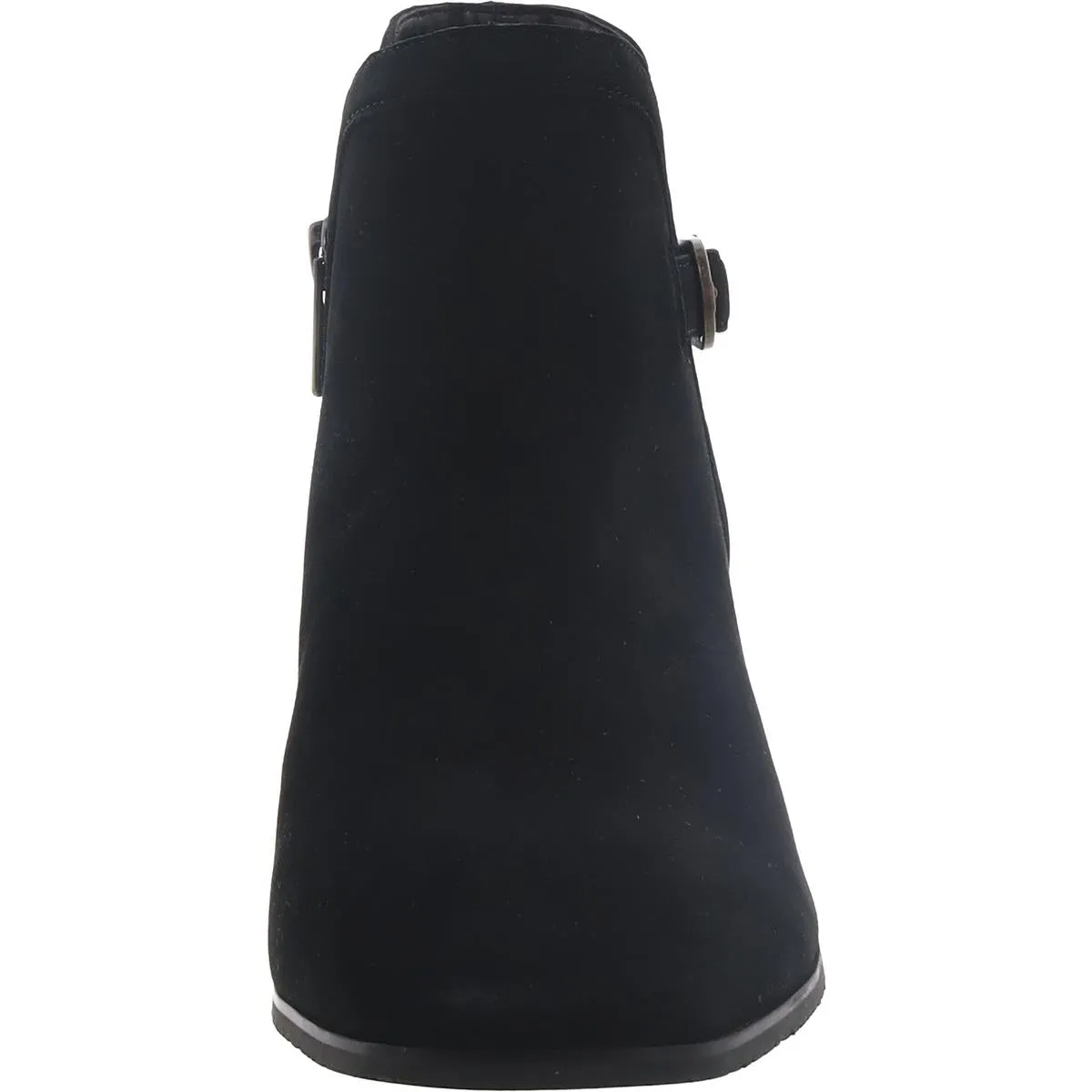 Denisgo Womens Faux Suede Block Heel Ankle Boots