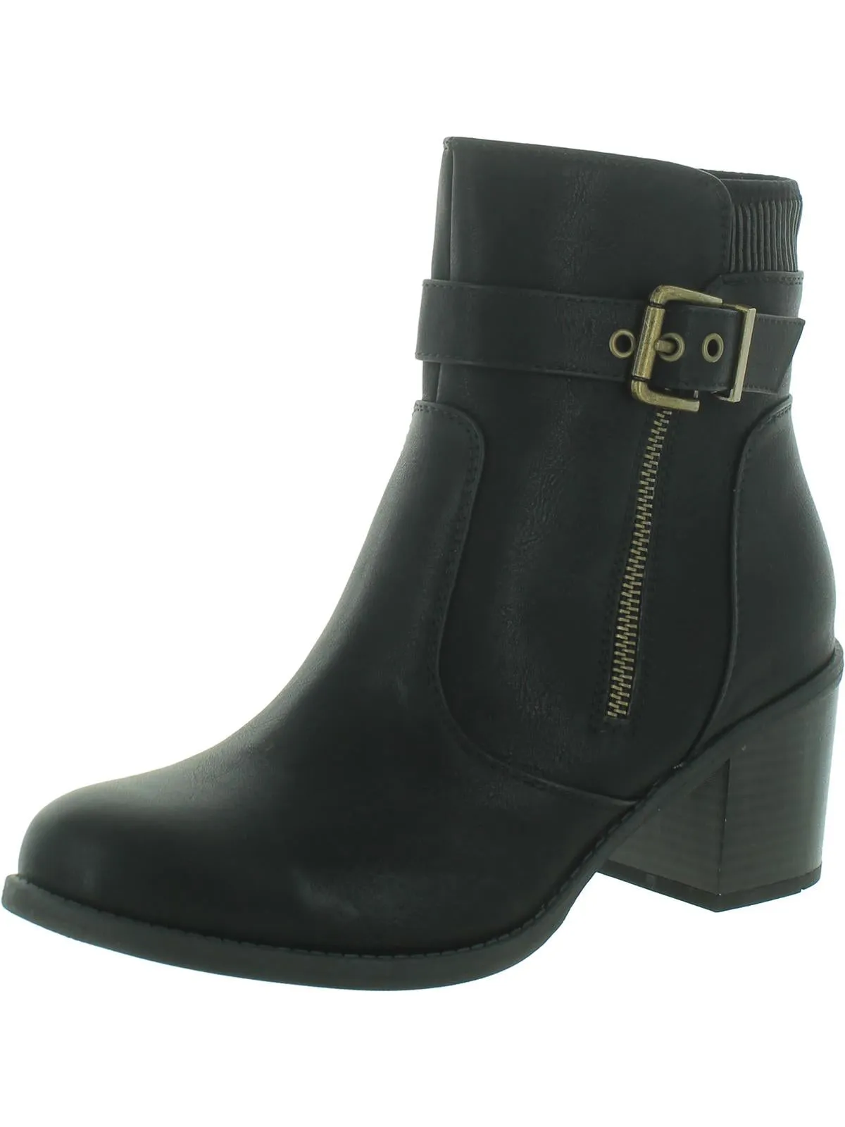 Dessert Womens Faux Leather Ankle Boots