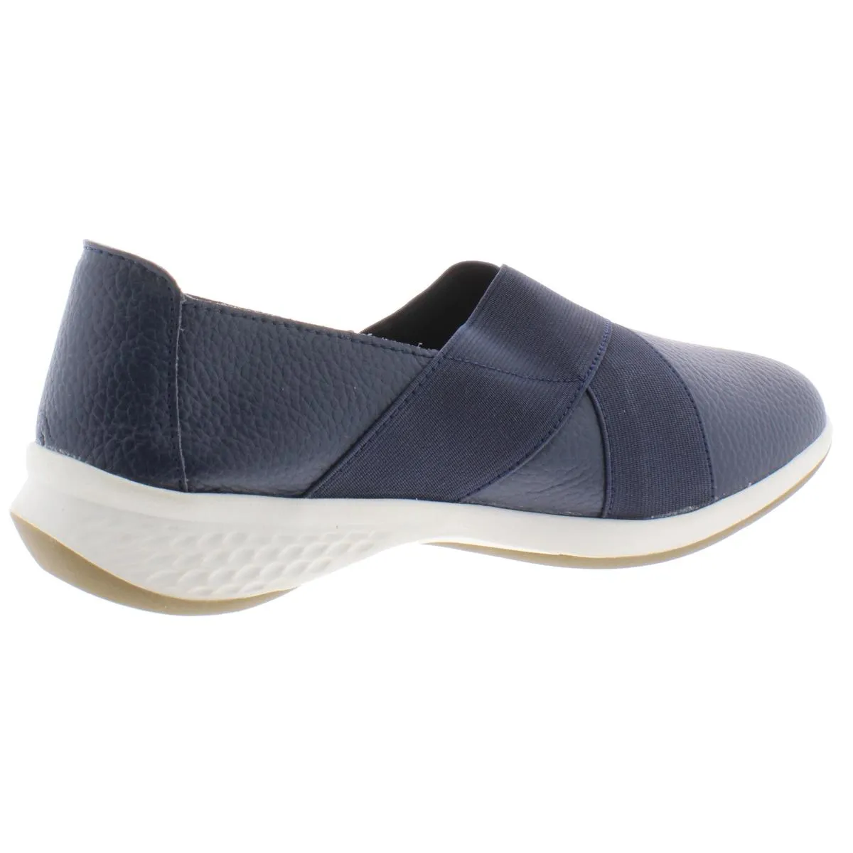 Dolly Womens Laceless Leather Walking Shoes