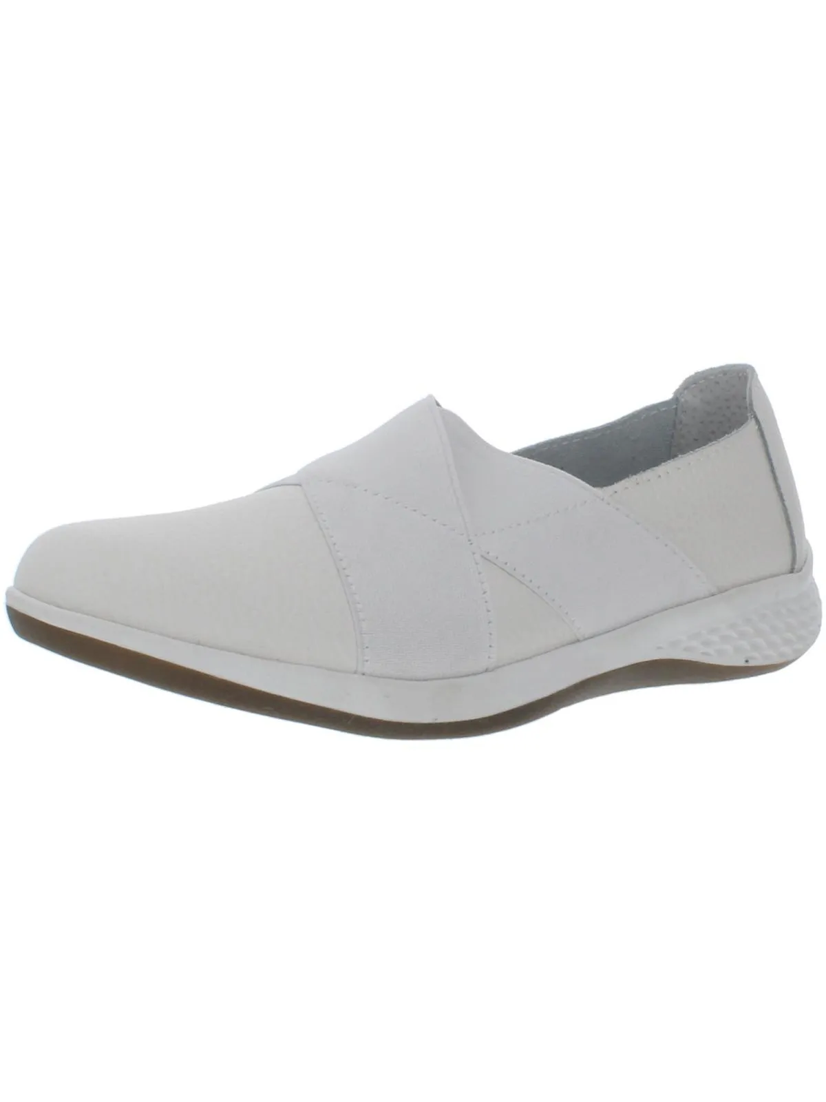 Dolly Womens Laceless Leather Walking Shoes