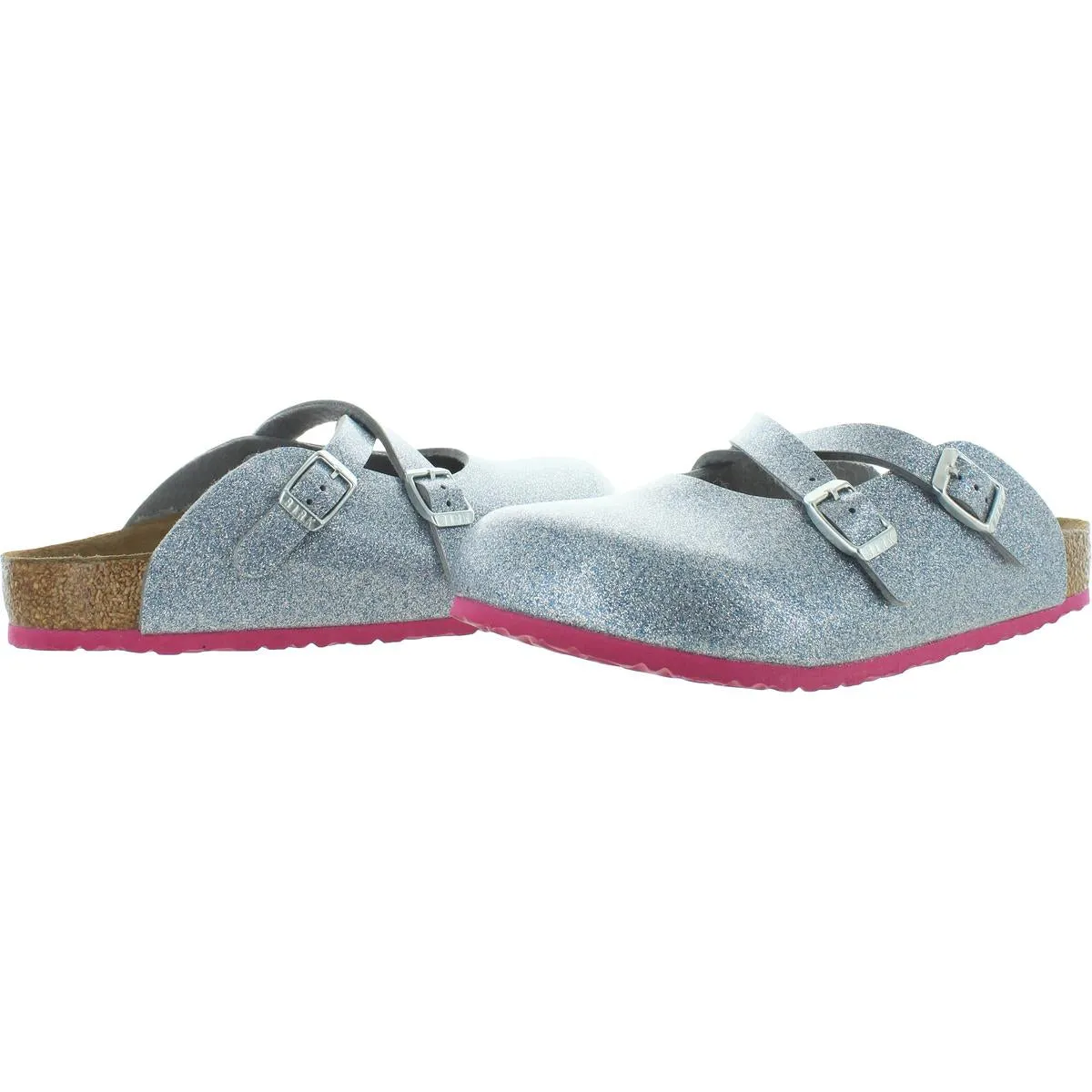 Dorian Girls Birko-Flor Mary Jane Footbed Sandals