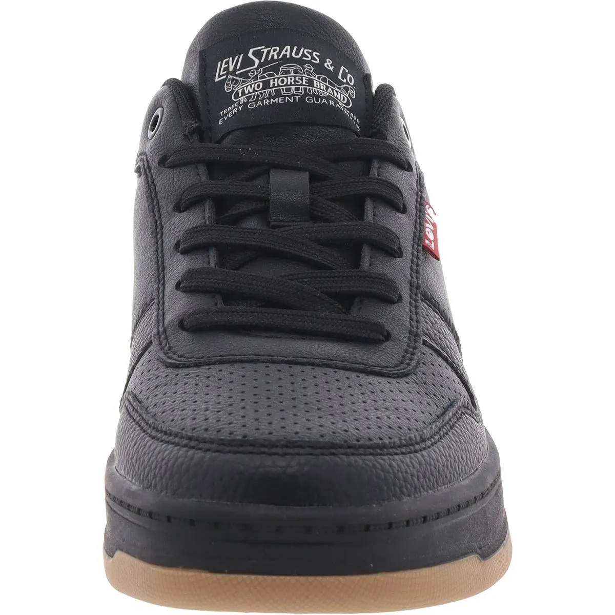 Drive Hi Mens Perforated Faux Leather Casual And Fashion Sneakers