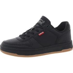 Drive Hi Mens Perforated Faux Leather Casual And Fashion Sneakers