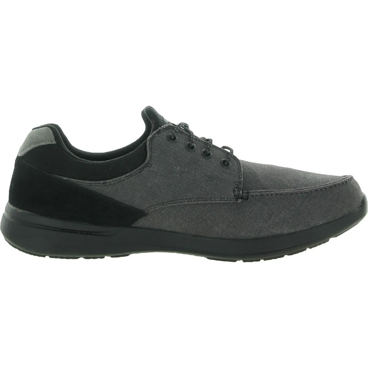Elent-Mosen Mens Leather Lifestyle Slip-On Sneakers