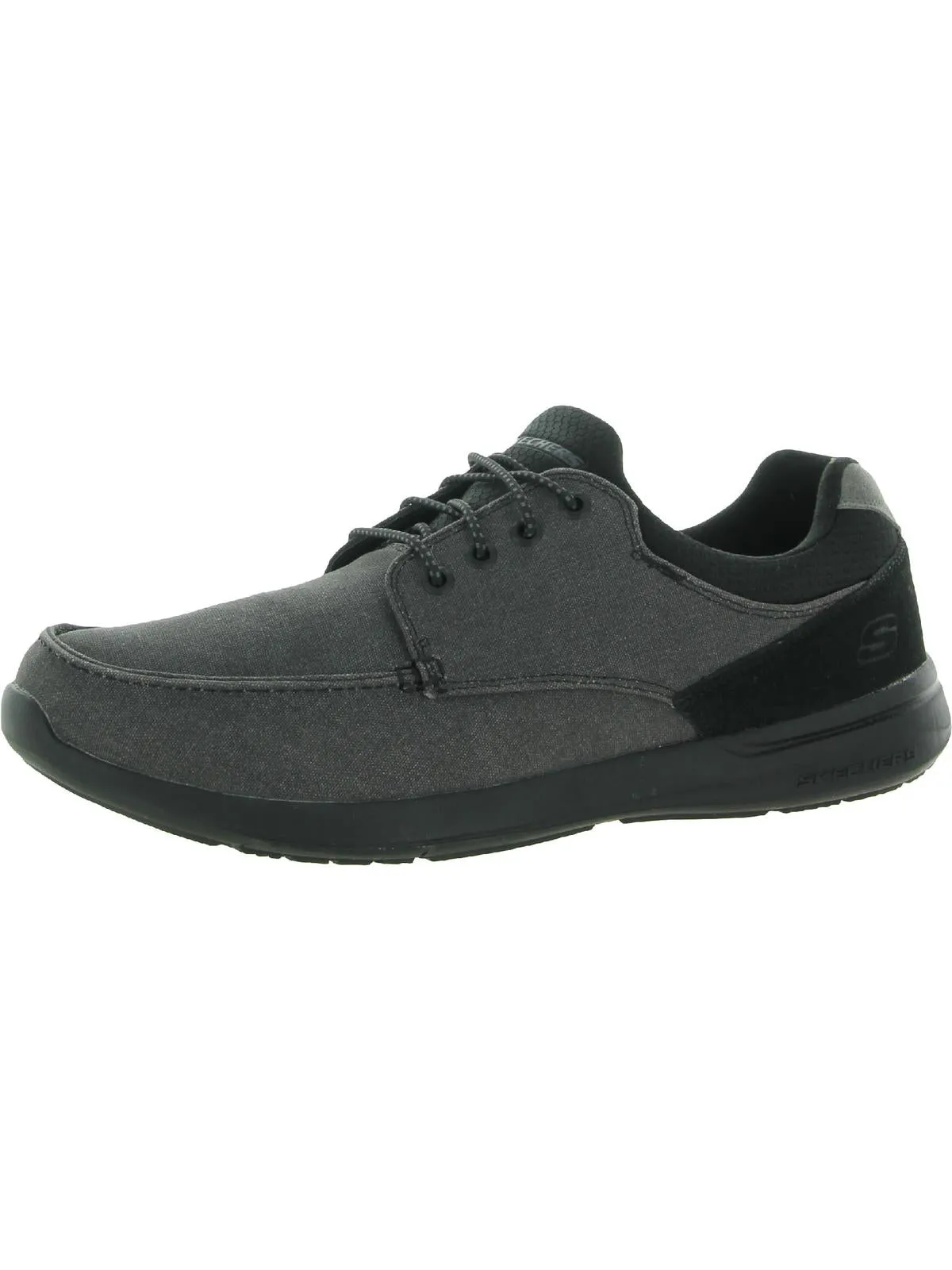 Elent-Mosen Mens Leather Lifestyle Slip-On Sneakers