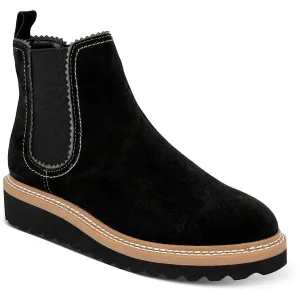 Elora  Womens Laceless Ankle Chelsea Boots
