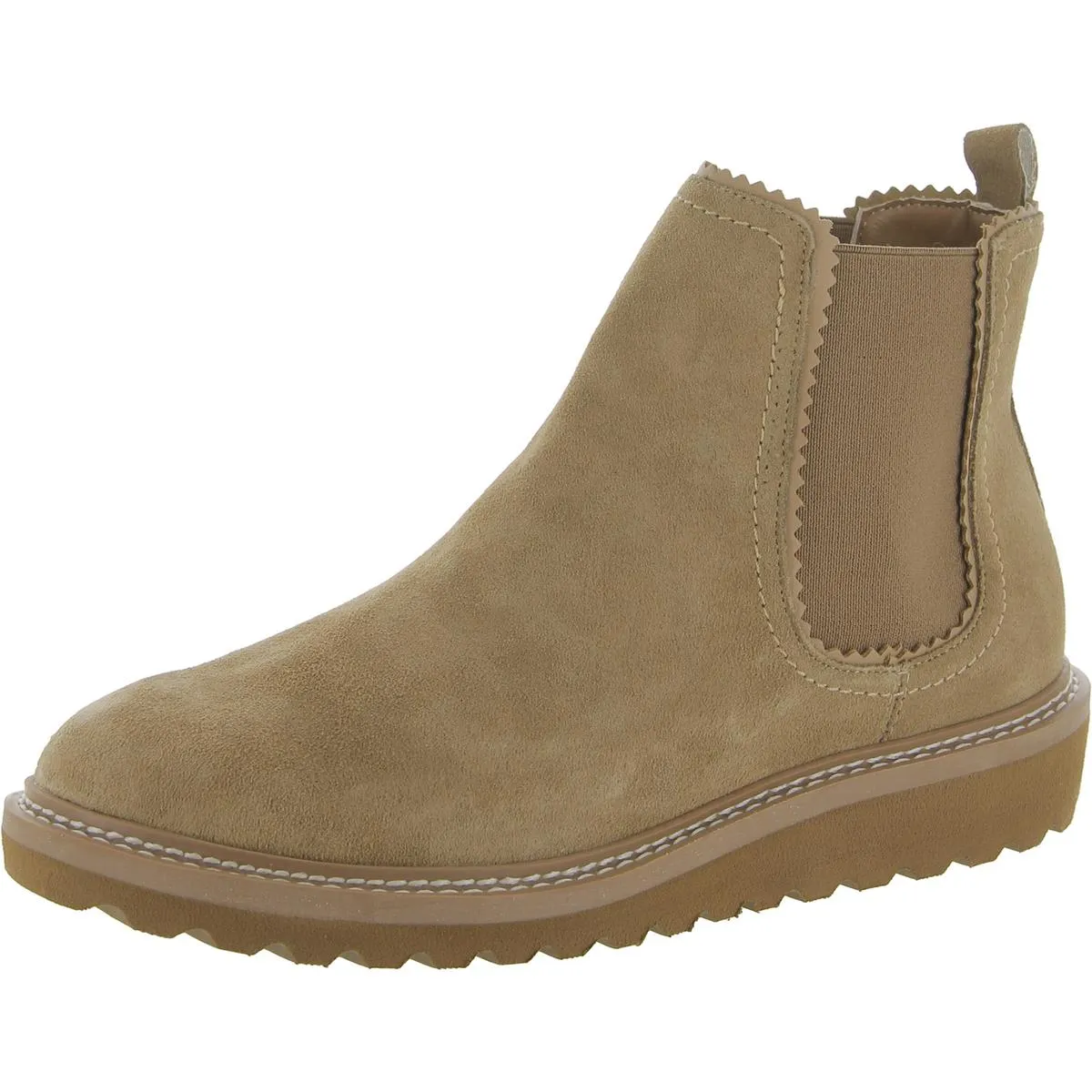 Elora  Womens Laceless Ankle Chelsea Boots