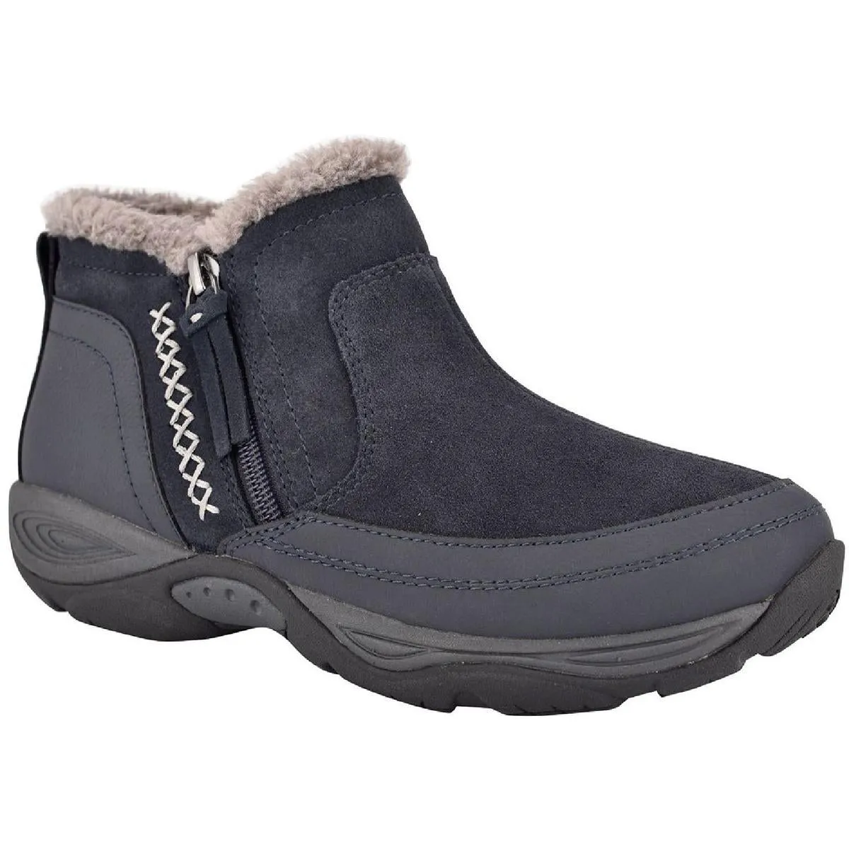 Epic Womens Suede Water Resistant Ankle Boots