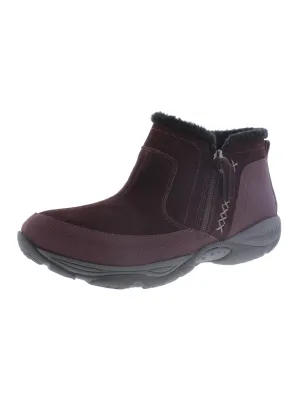 Epic Womens Suede Water Resistant Ankle Boots
