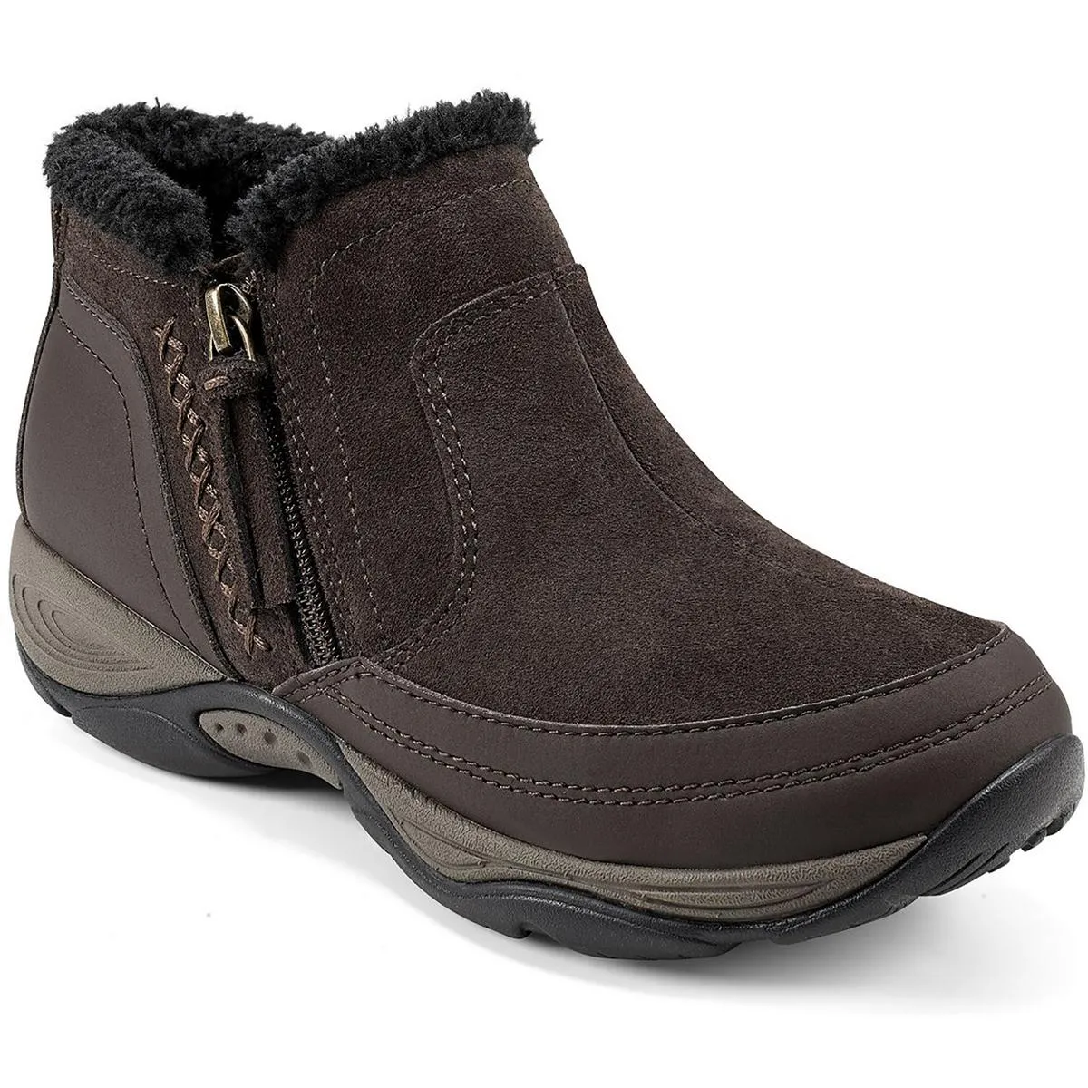 Epic Womens Suede Water Resistant Ankle Boots