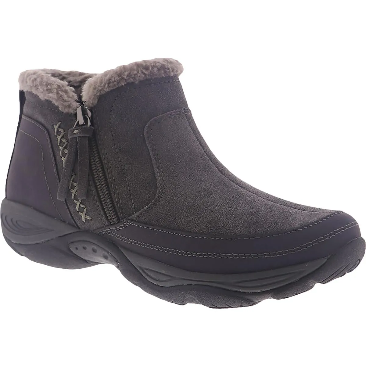 Epic Womens Suede Water Resistant Ankle Boots