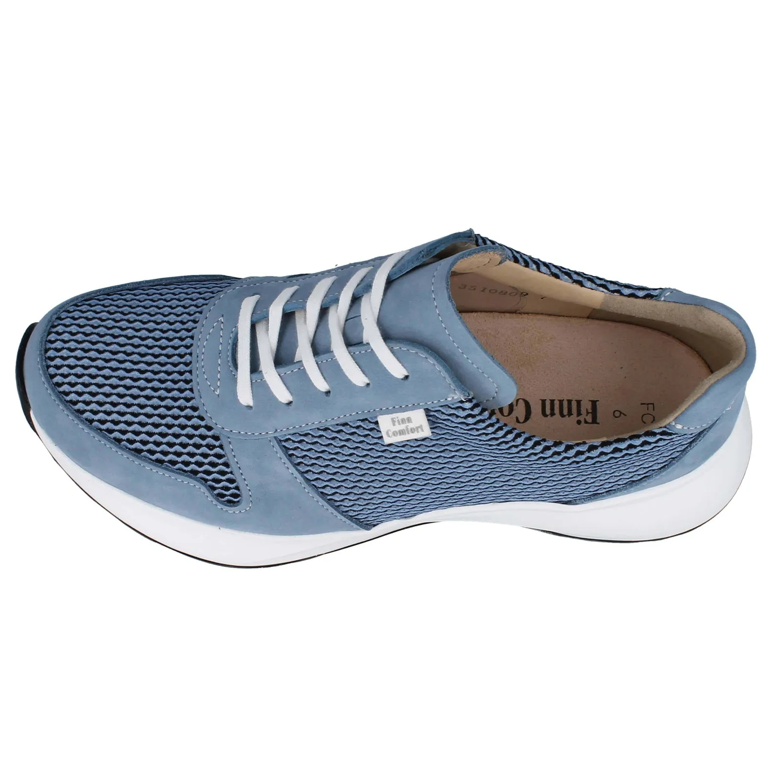 Finn Comfort Leganes Nubuck Textile Women's Lace Up Shoes