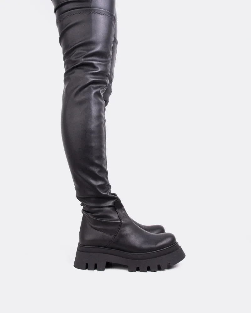 Flames Black Stretch
