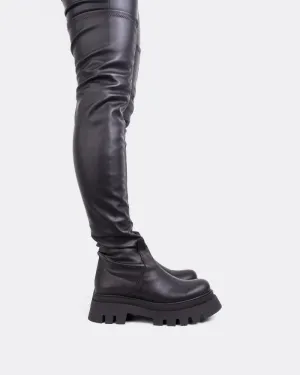Flames Black Stretch