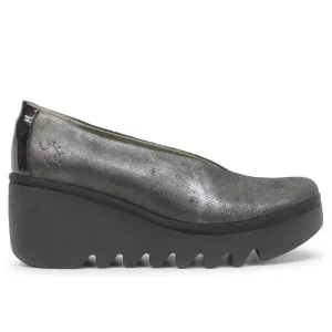 Fly London BESO246FLY Atlantis Leather Women's Platform Shoes