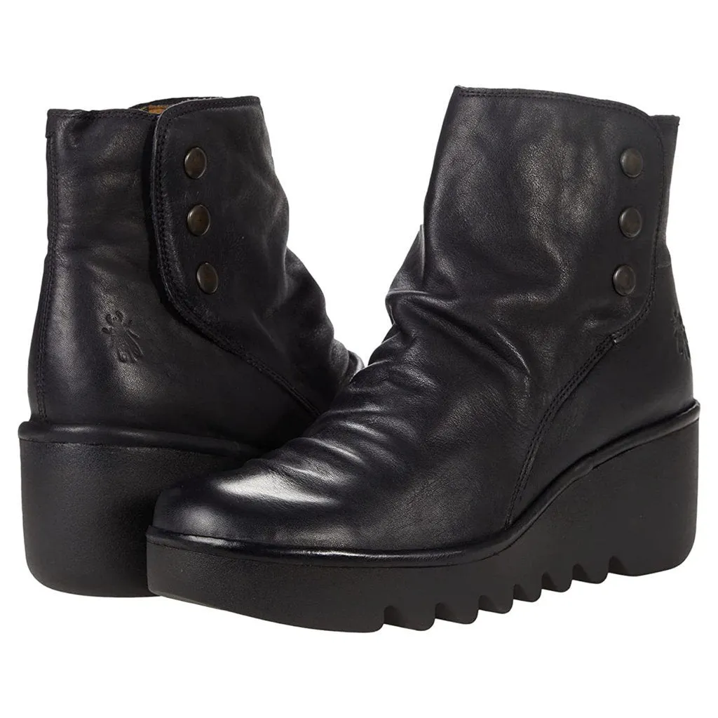 Fly London Brom344Fly Leather Women's Zip Up Ankle Boots