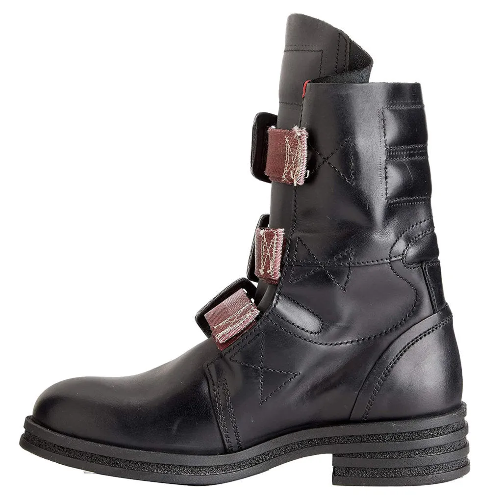 Fly London Kiff682Fly Rug Leather Women's Buckle Ankle Boots
