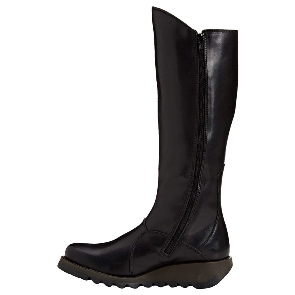 Fly London Mol 2 Leather Women's Zip Up Knee High Boots