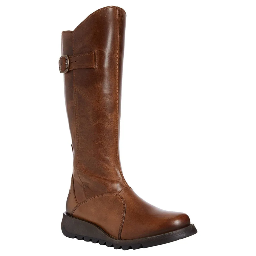 Fly London Mol 2 Leather Women's Zip Up Knee High Boots