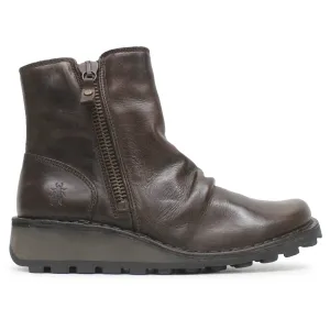 Fly London MON944FLY Rug Leather Women's Ankle Boots