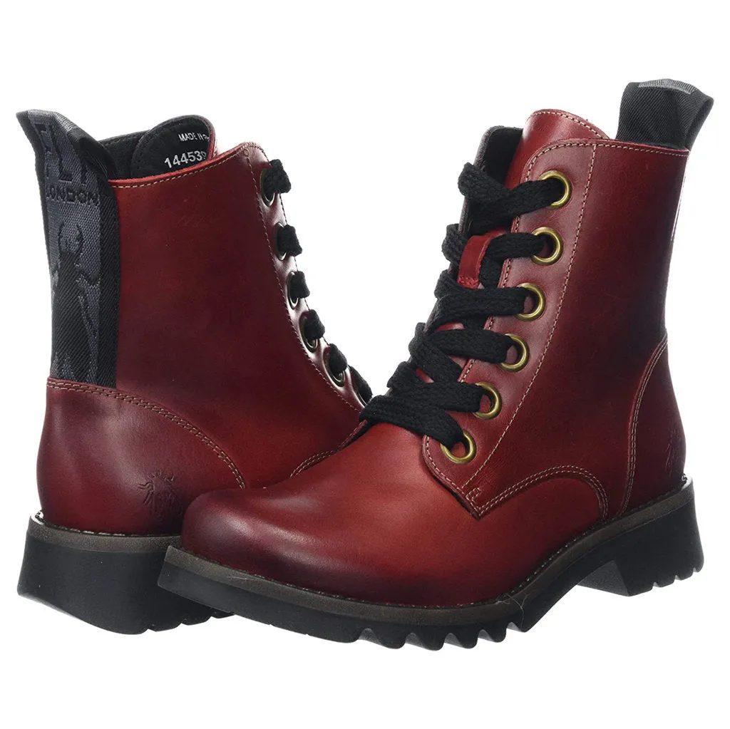 Fly London Ragi539Fly Rug Leather Women's Lace Up Boots
