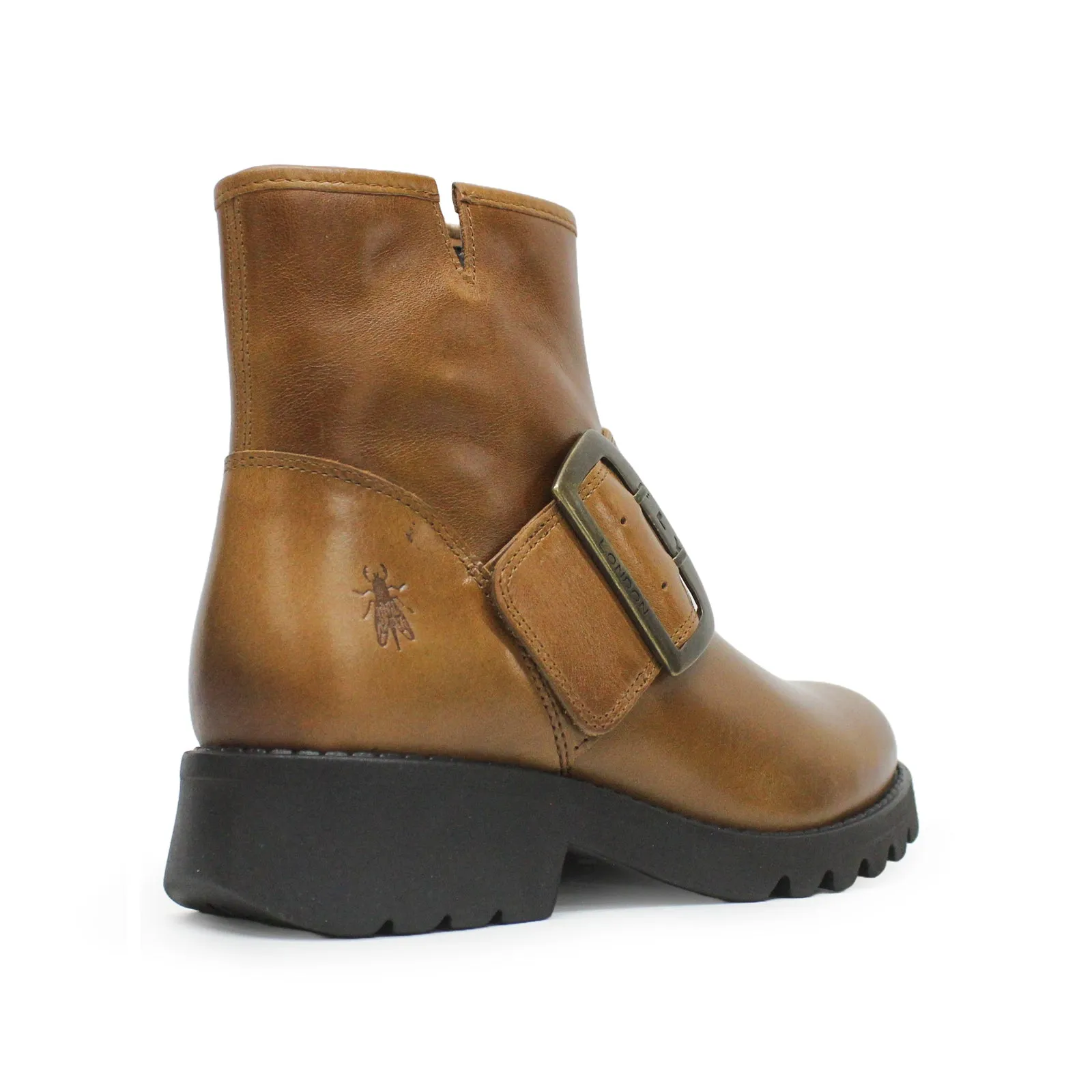 Fly London Rily991Fly Leather Women's Buckle Strap Ankle Boots