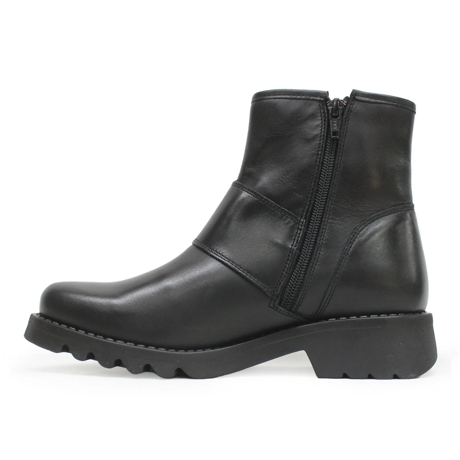 Fly London Rily991Fly Leather Women's Buckle Strap Ankle Boots