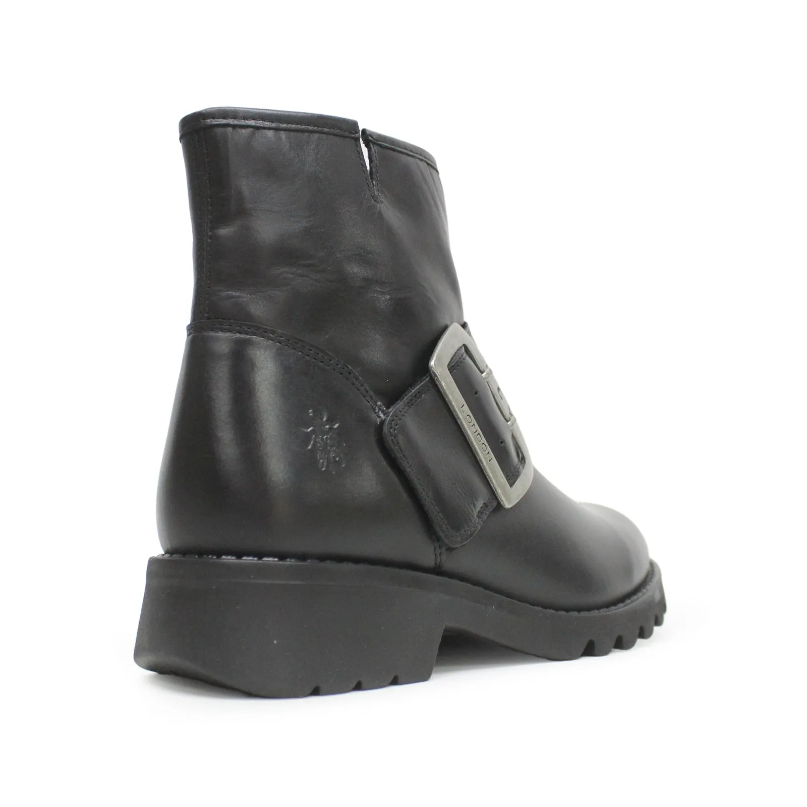 Fly London Rily991Fly Leather Women's Buckle Strap Ankle Boots