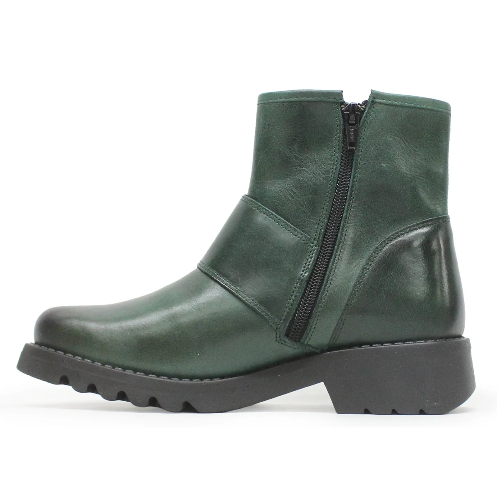 Fly London Rily991Fly Leather Women's Buckle Strap Ankle Boots
