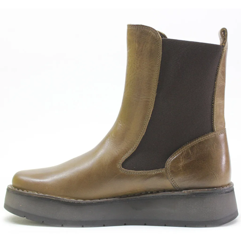 Fly London Ruba100Fly Rug Leather Women's Chelsea Boots