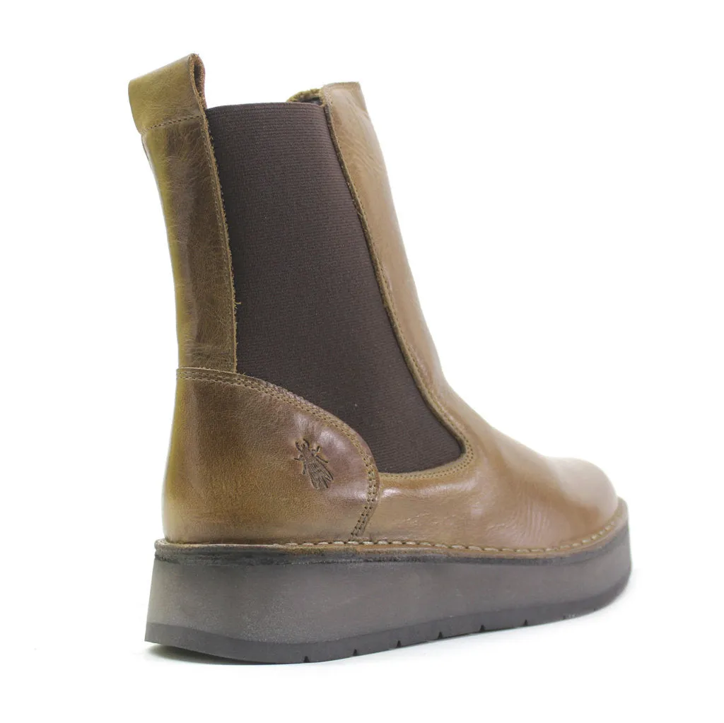 Fly London Ruba100Fly Rug Leather Women's Chelsea Boots