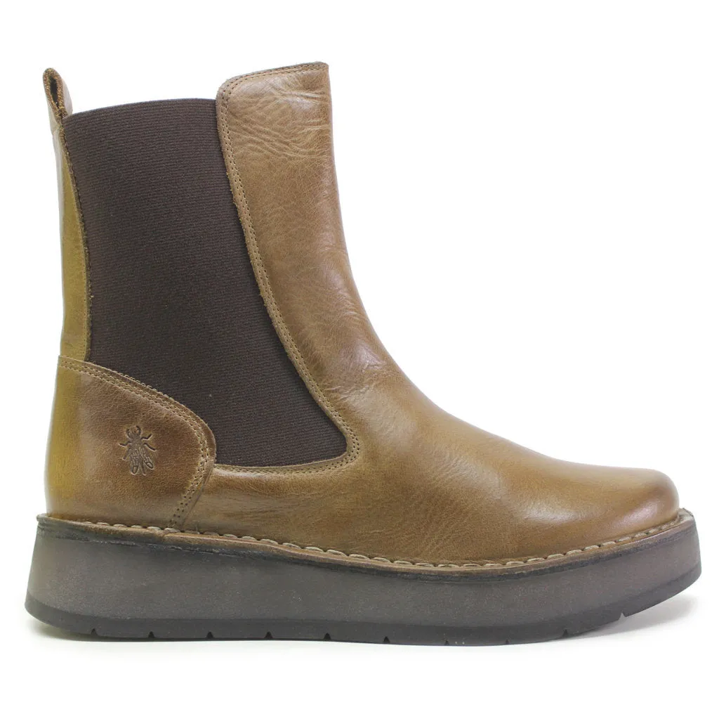 Fly London Ruba100Fly Rug Leather Women's Chelsea Boots
