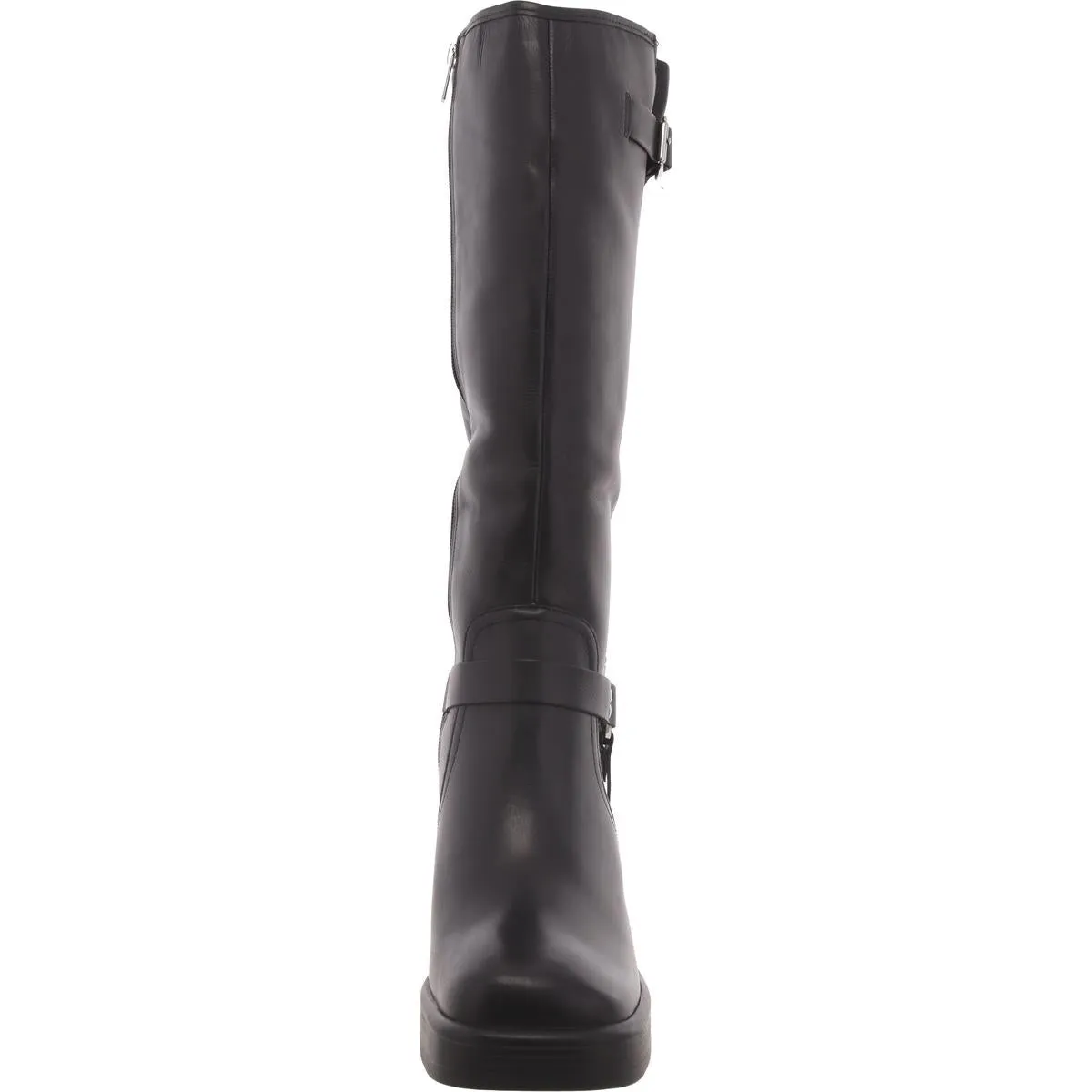 Francine Womens Leather Knee-High Boots