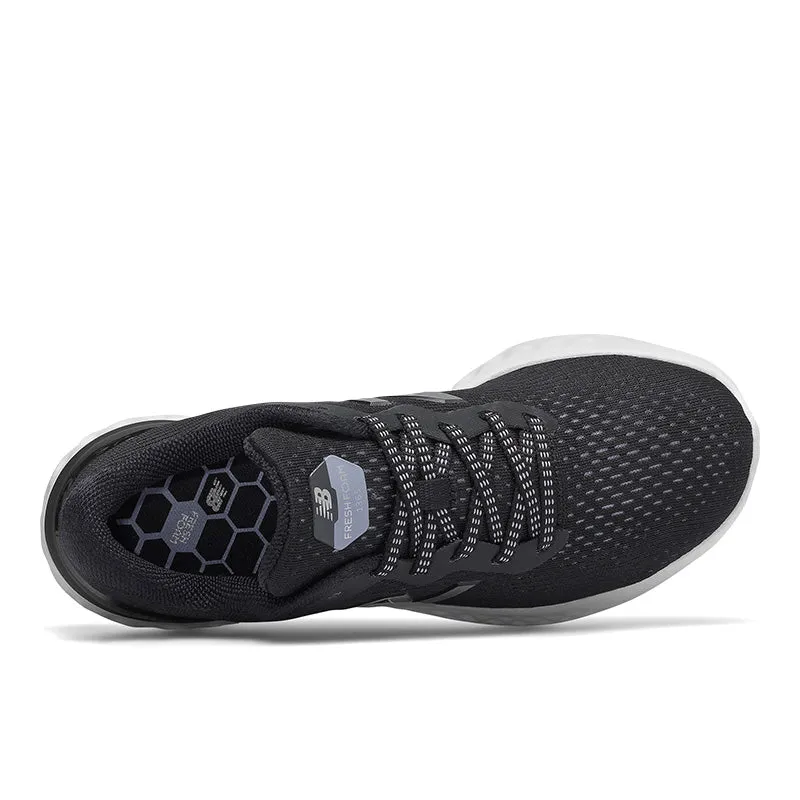 Fresh Foam 1365 - Black With Purple and Silver - Women's
